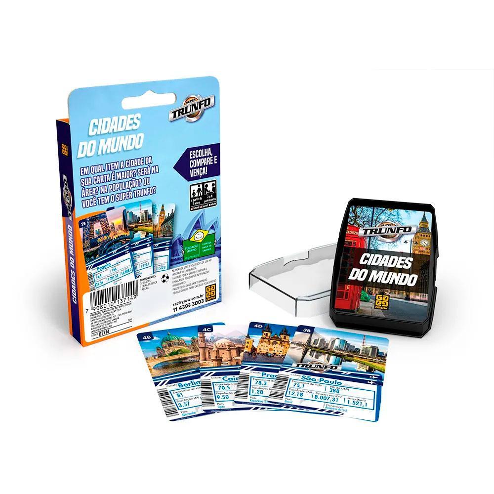Super Trunfo Cidades do Mundo - Grow - 8