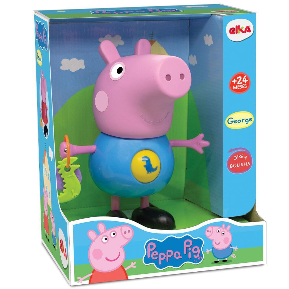 Boneco George com Atividades Peppa Pig - Elka - 5