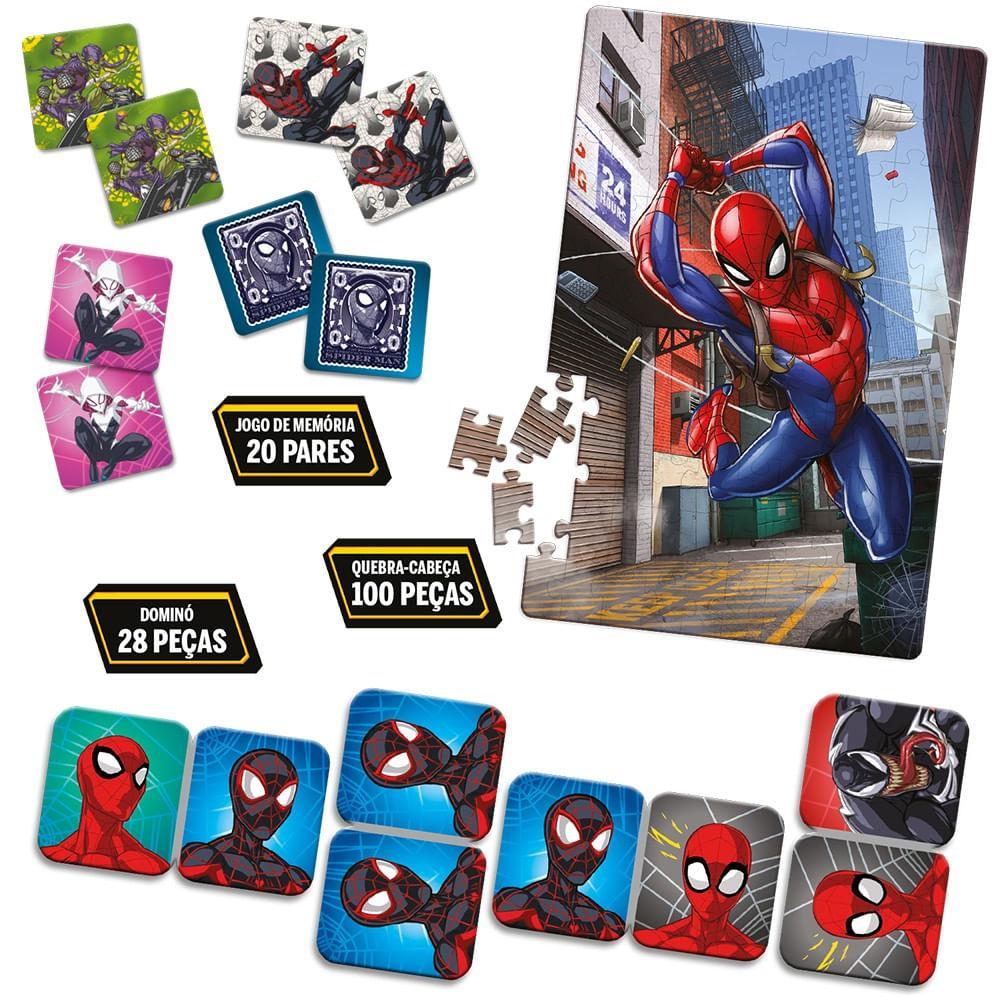 Super Kit Homem Aranha com 3 Jogos - Toyster - 5