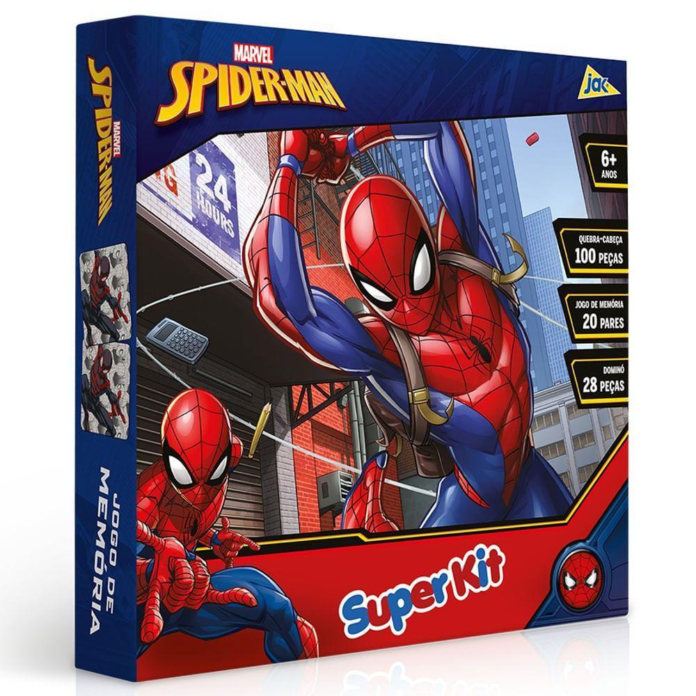 Super Kit Homem Aranha com 3 Jogos - Toyster - 7