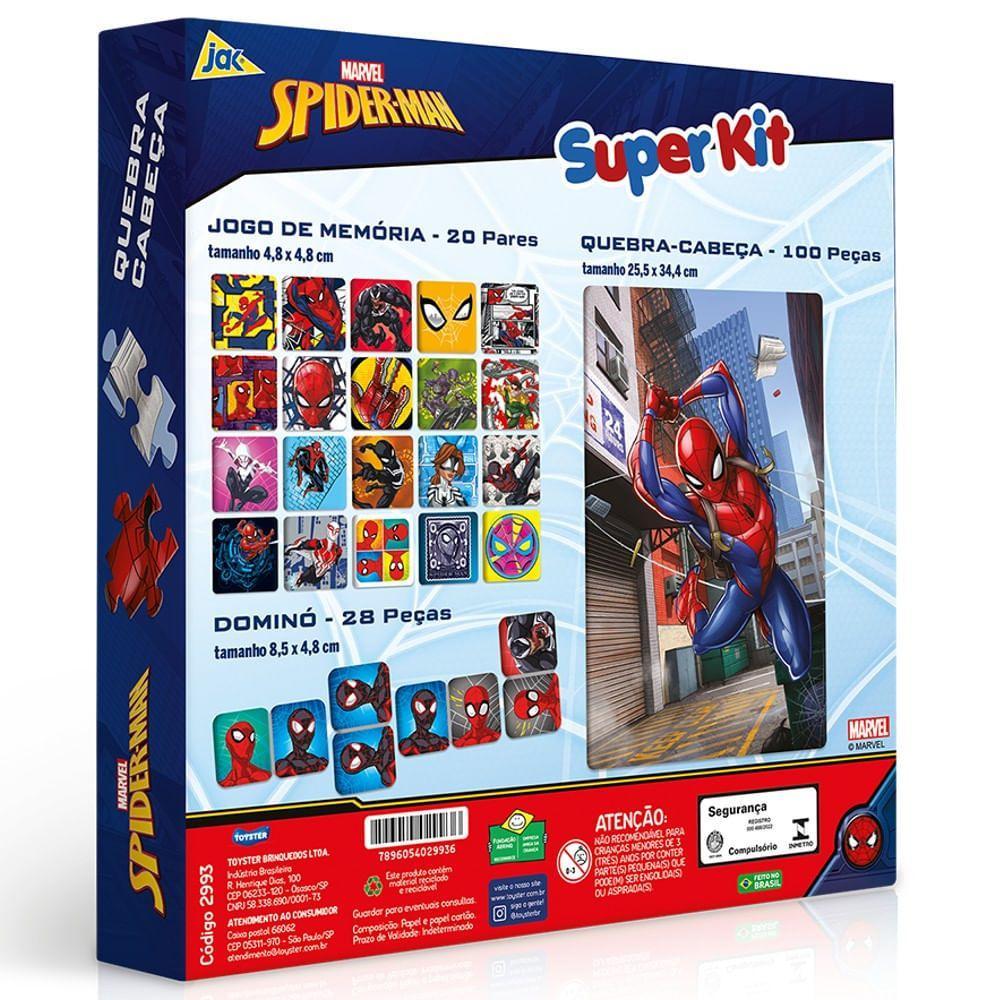 Super Kit Homem Aranha com 3 Jogos - Toyster - 9