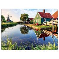 Quebra-Cabeça Paisagem com Moinho 500 Peças - Toyster - 7