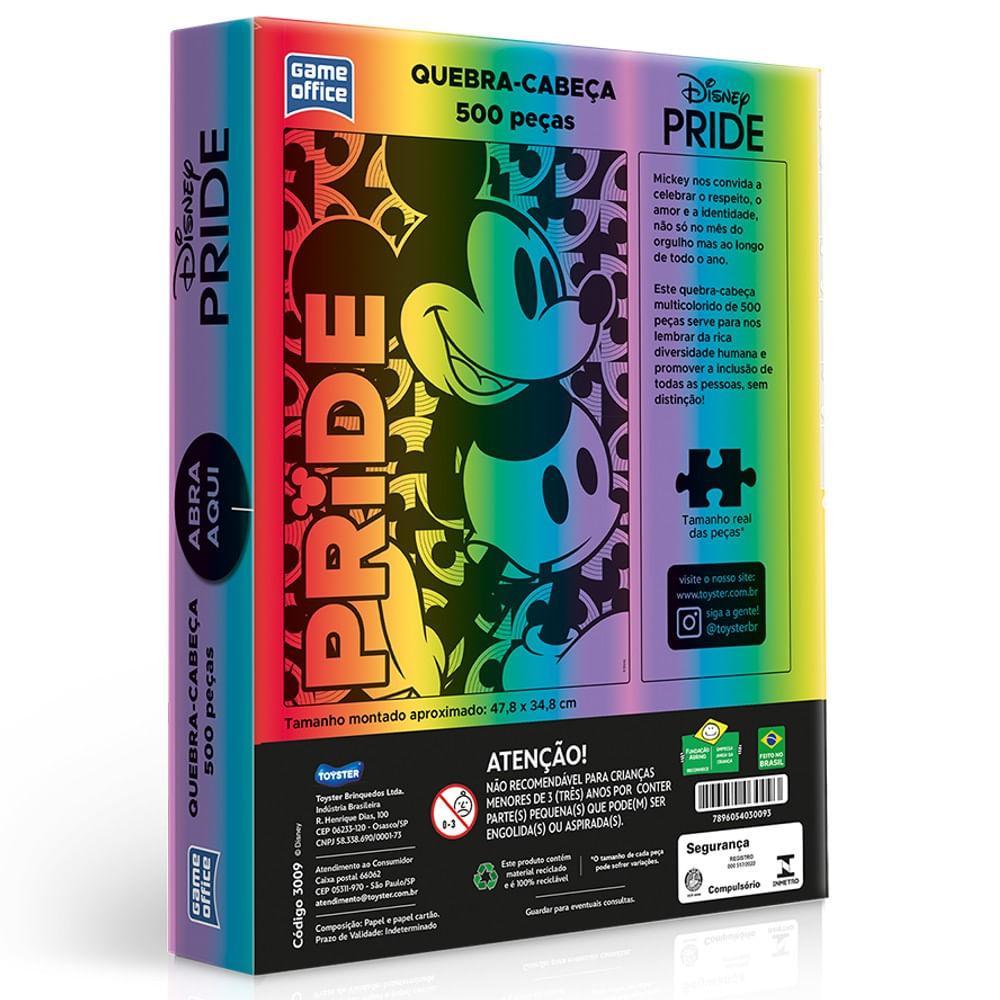 Quebra-Cabeça Disney Pride 500 Peças - Toyster - 6