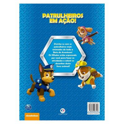 Livro Patrulha Canina Patrulheiros Em Ação- Ciranda Cultural
