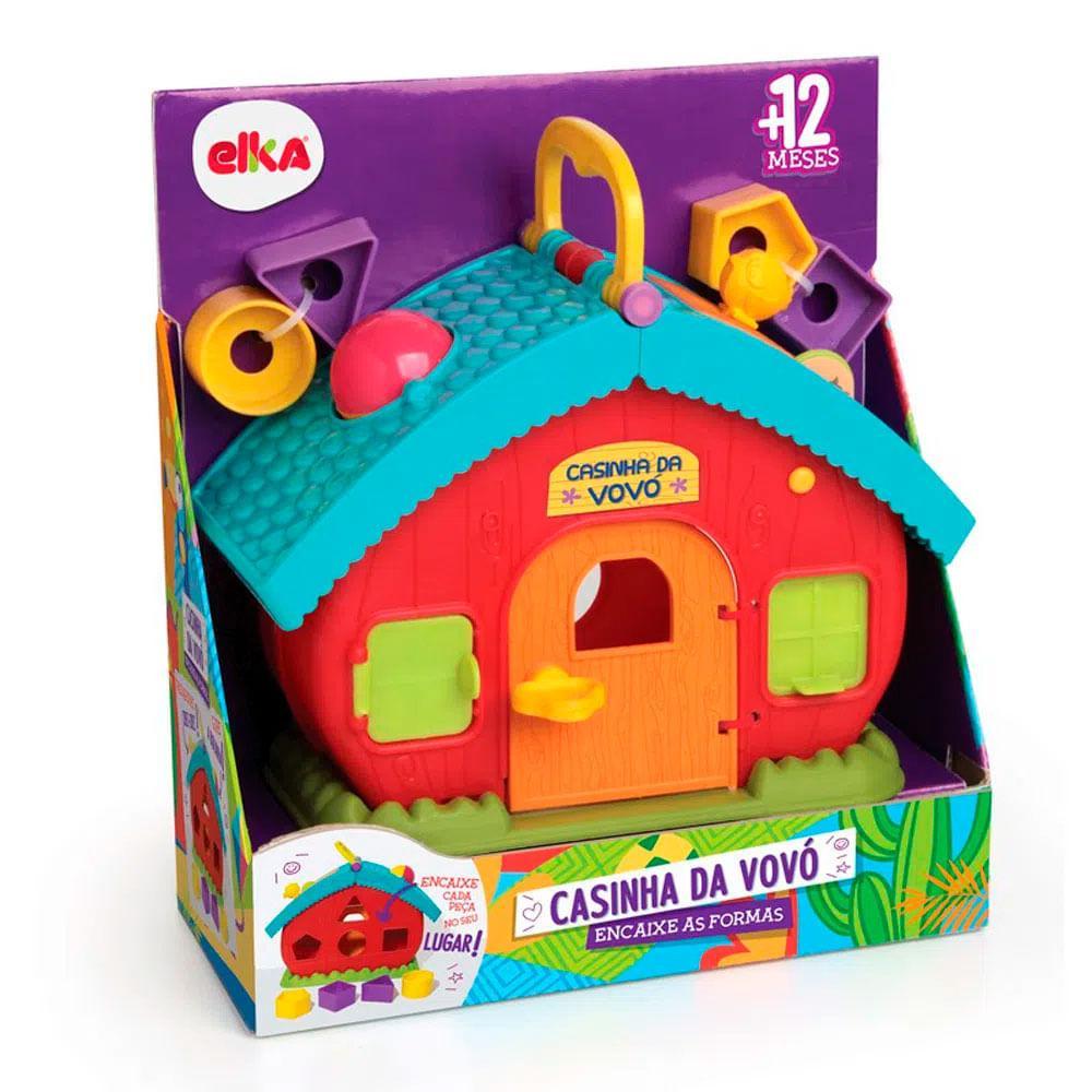 Casinha da Vovó Encaixe As Formas - Elka - 6