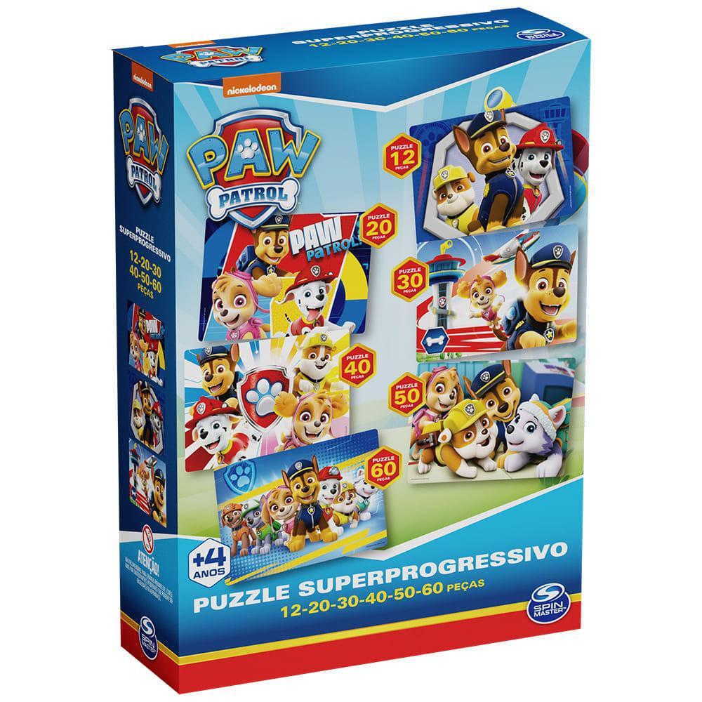 Puzzle Super Progressivo Patrulha Canina - Grow - 8