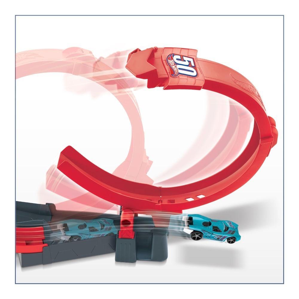 Hot Wheels Pista Action Multi Loop Race-Of - Mattel - 2