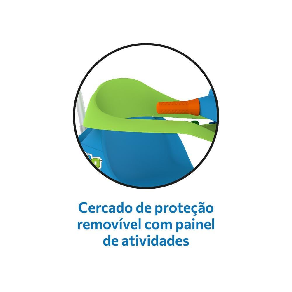 Triciclo Velobaby G2 Passeio e Pedal Azul - Bandeirante - 8