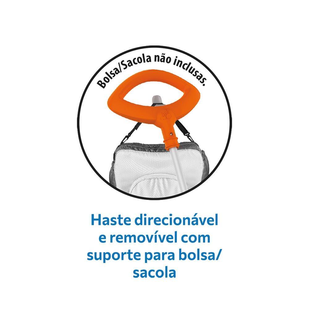 Triciclo Velobaby G2 Passeio e Pedal Azul - Bandeirante - 9