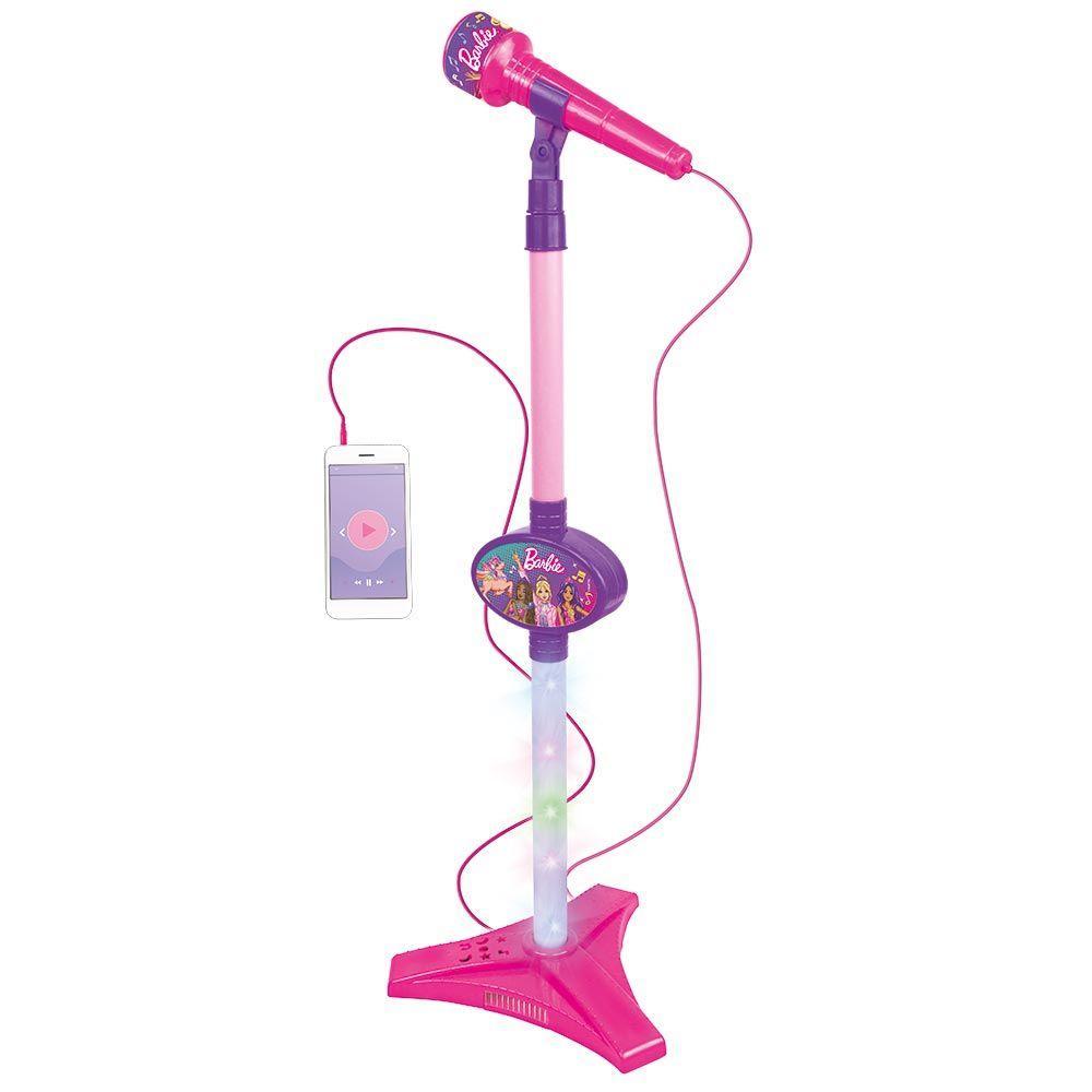 Barbie Microfone Dreamtopia Com Pedestal - Fun Divirta-se - 1