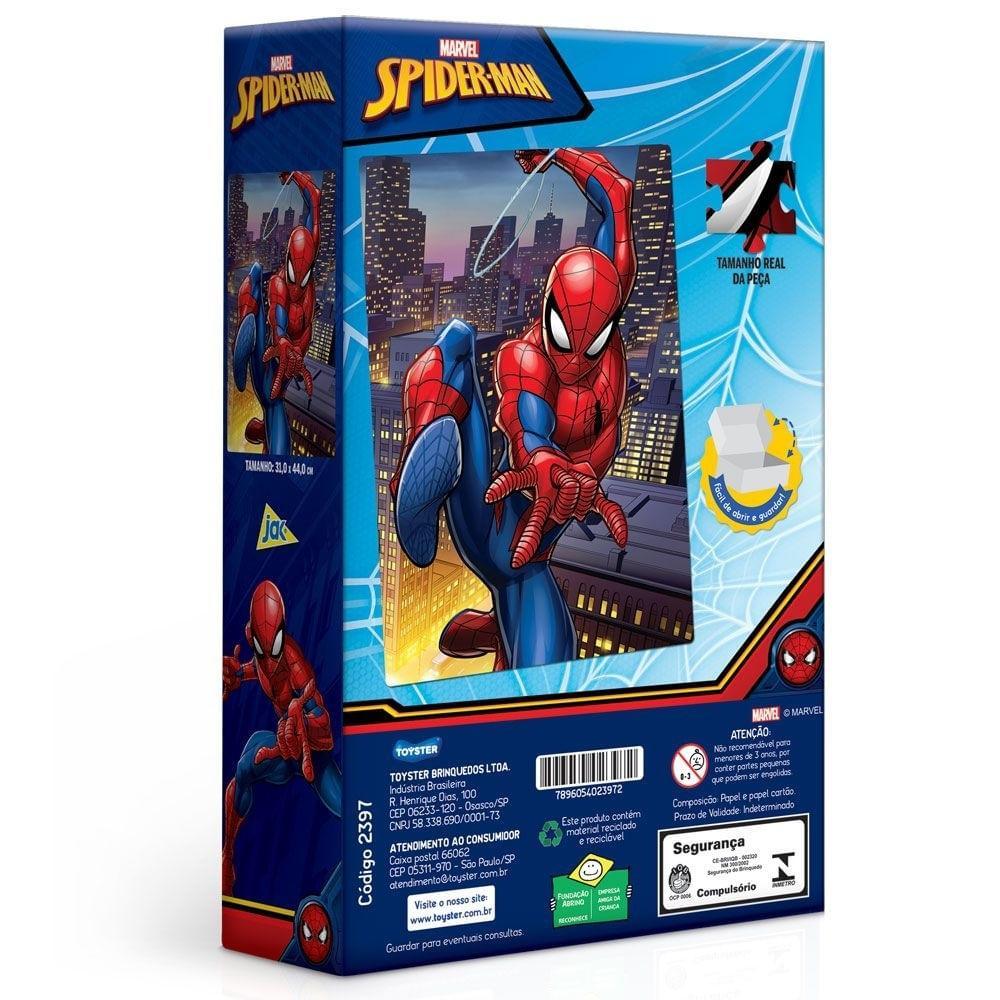 Quebra-Cabeça Spider-Man 200 Peças - Toyster - 7