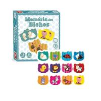 Jogo Memória dos Bichos - Brincadeira de Criança - 3