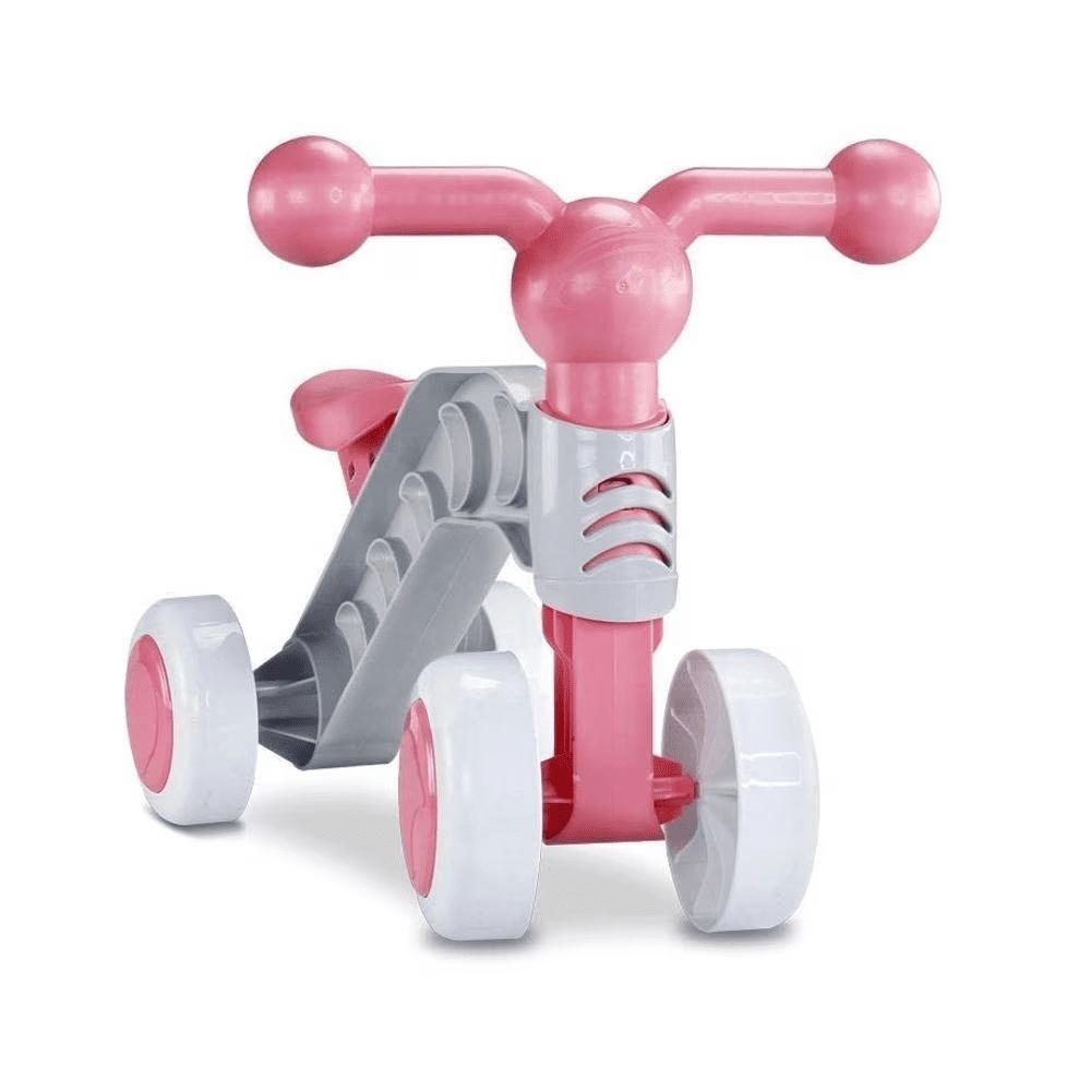 Triciclo Infantil Equilíbrio Toyciclo Rosa - Roma - 4
