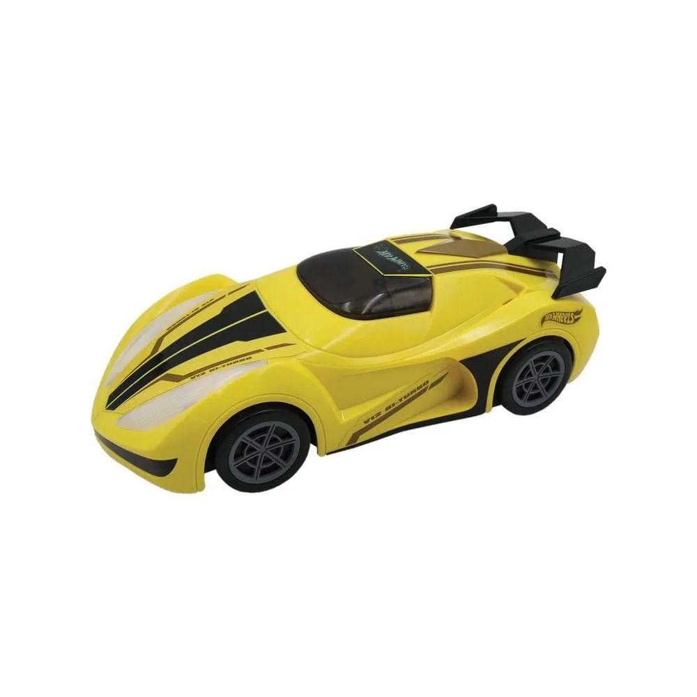 Carrinho Formula Turismo com Som e Luzes Amarelo - Candide - 1