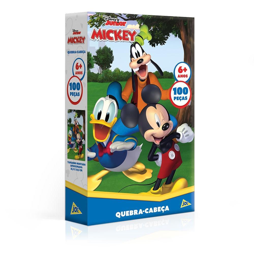 Quebra Cabeça Mickey Mouse 100 Peças - Toyster - 4