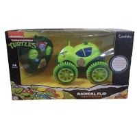 Carro Controle Remoto Tartarugas Ninja Cambalhota - Candide - 10