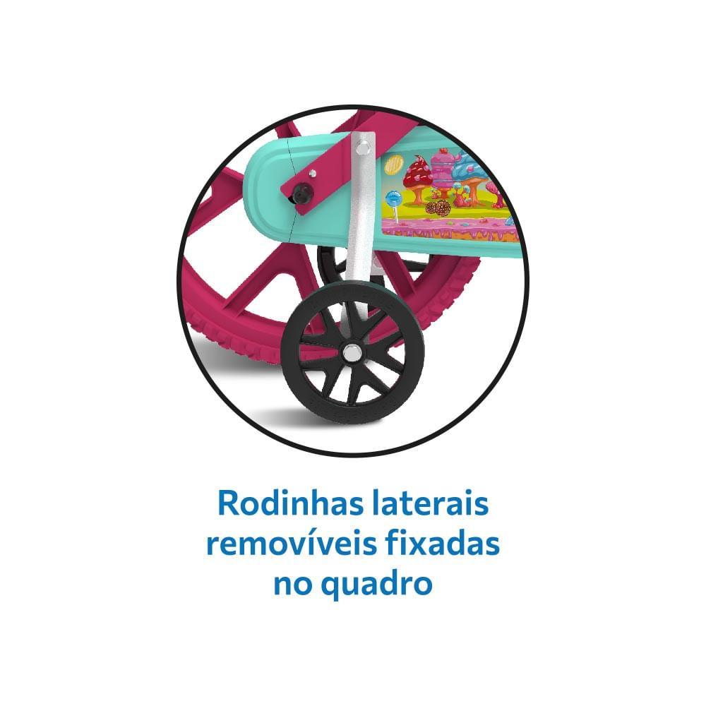 Bicicleta Sweet Game Aro 14 - Bandeirante - 9