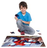 Quebra-Cabeça Grandão Homem Aranha 120 Peças - Toyster - 2