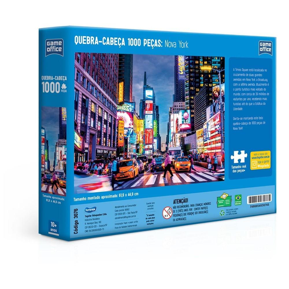 Quebra-Cabeça Nova York 1000 Peças - Toyster - 4