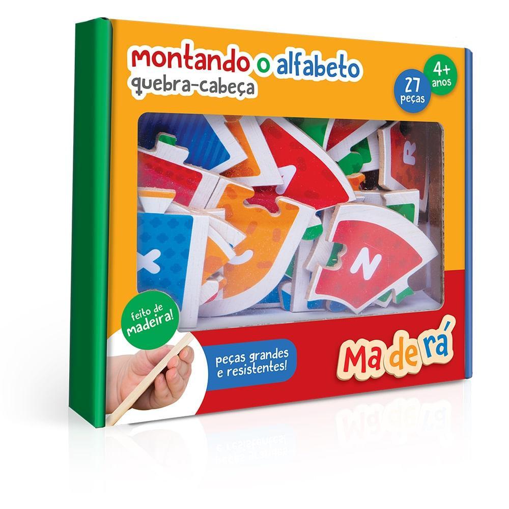 Quebra-Cabeça Montando o Alfabeto - Toyster - 1
