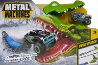 Pista Metal Machines Croc Attack Crocodilo - Candide - 2