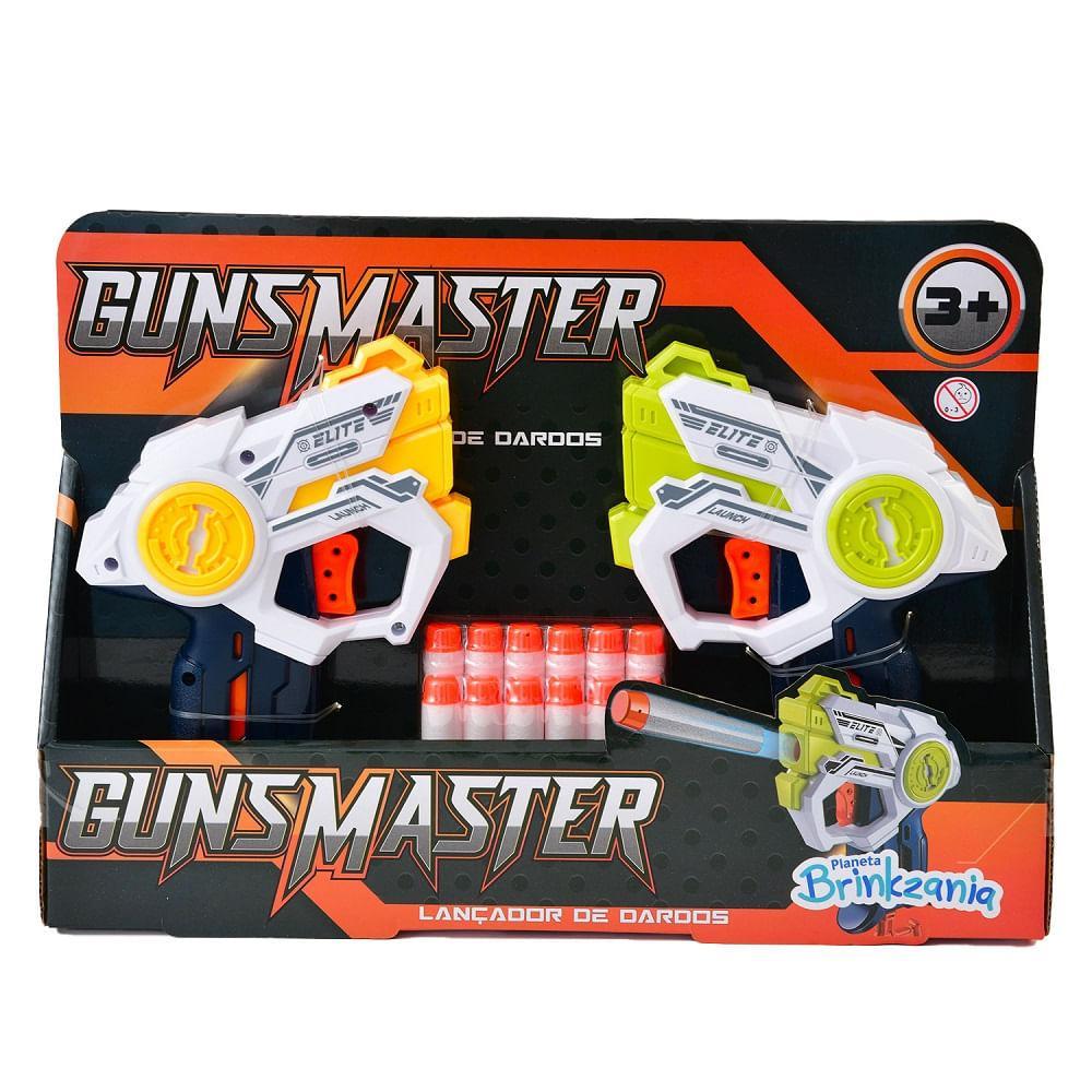 Lançador de Dardos Master Elite 2 Lançadores - Brinkzania - 1