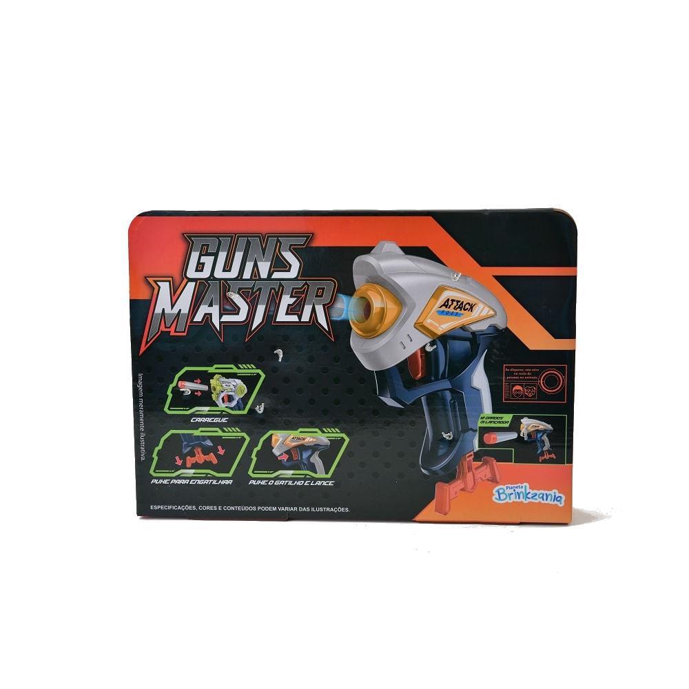 Lançador de Dardos Master Elite 2 Lançadores - Brinkzania - 3