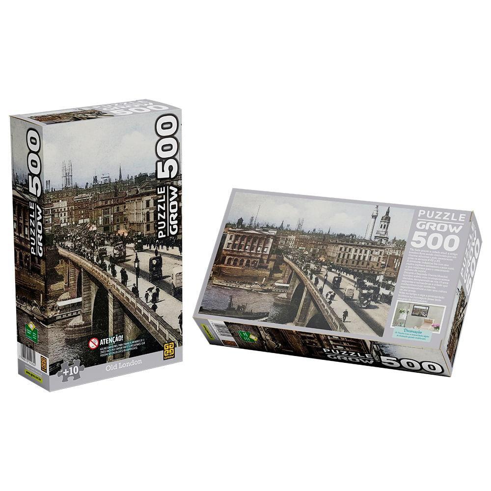 Puzzle Old London 500 Peças - Grow - 3