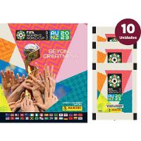 Álbum Capa Cartão Copa do Mundo Feminina c/ 10 Envelopes - Panini - 2