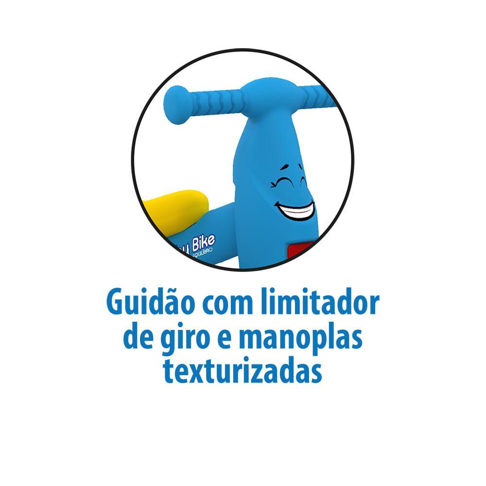 Baby Bike de Equilíbrio Azul - Bandeirante - 6
