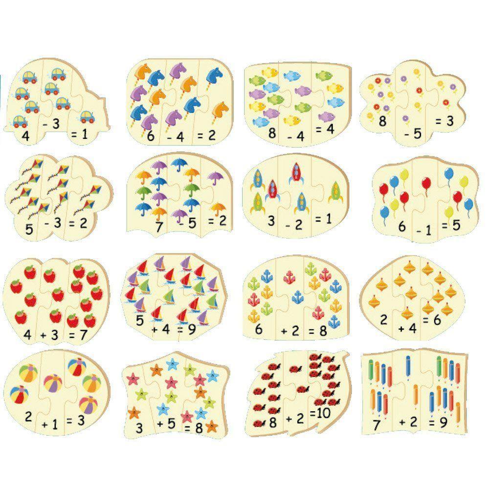 Quebra-Cabeça Primeiras Contas - Brincadeira de Criança - 3