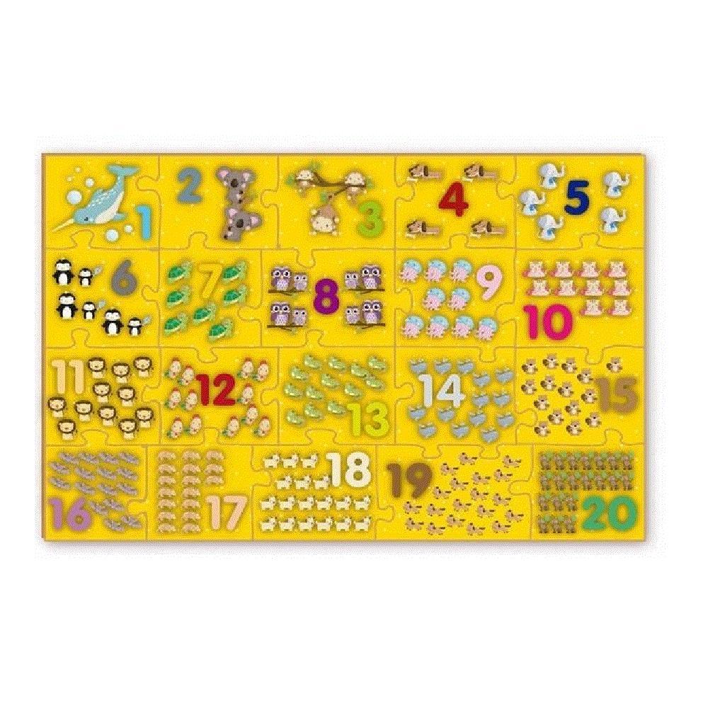 Montando Números 1 ao 20 - Brincadeira de Criança - 6