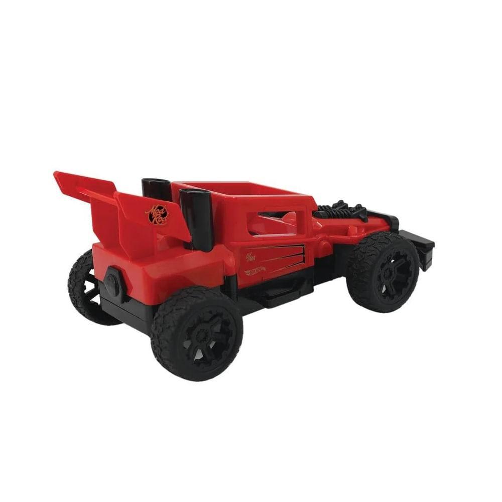 Hot Wheels Formula Racer Luz e Som 22cm Vermelho - Candide - 2