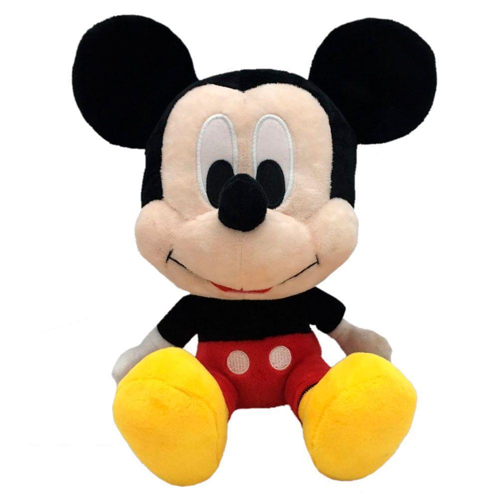 Mickey Mouse Pelúcia Disney Big Head 22cm - Fun Divirta-se - 5
