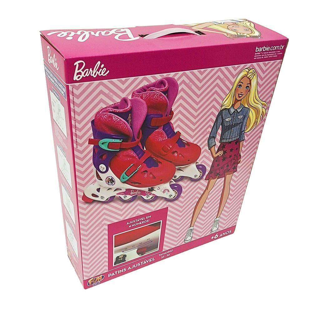 Barbie Patins M2 Tam 33 a 36 Sem Acessórios - Fun Divirta-se - 8
