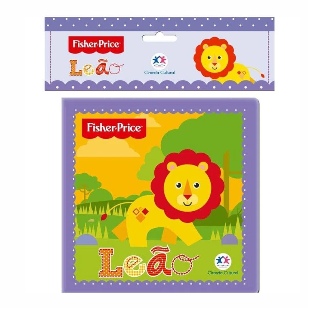 Livro Fisher-Price Leão Hora do Banho - Ciranda Cultural - 3