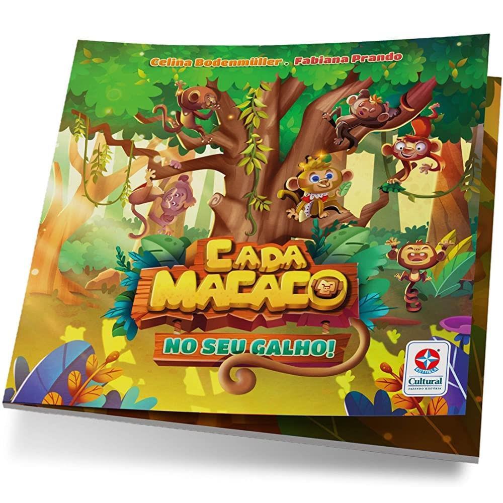 Livro Jogo Cada Macaco No Seu Galho - Estrela - 4