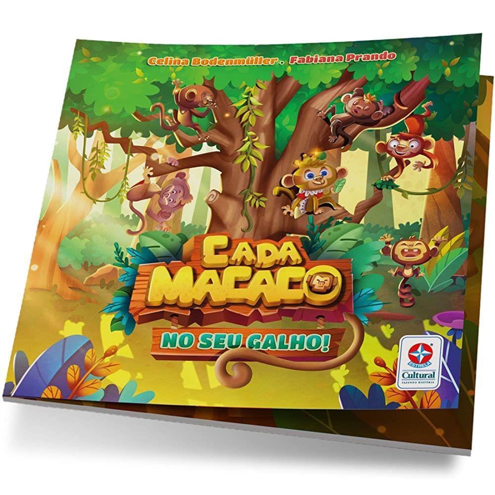 Livro Jogo Cada Macaco No Seu Galho - Estrela - 3