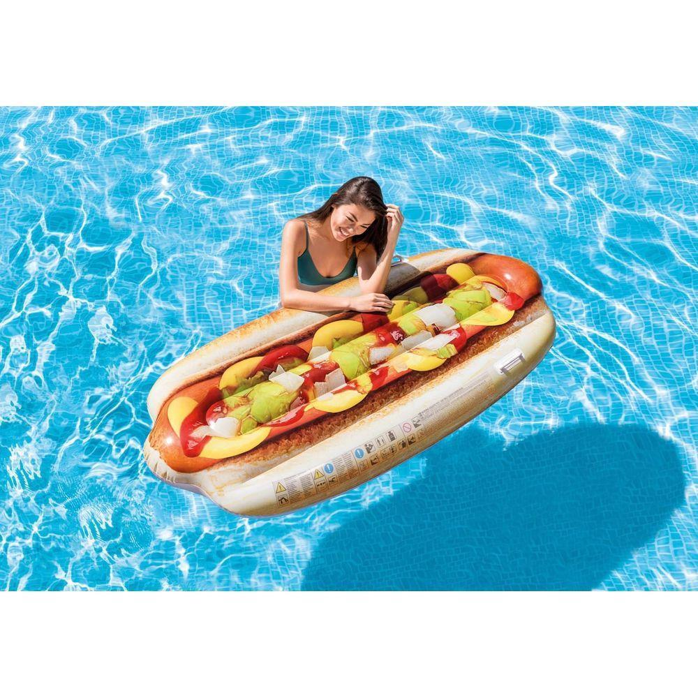 Colchão Inflável para Piscina Hotdog ? Intex - 2