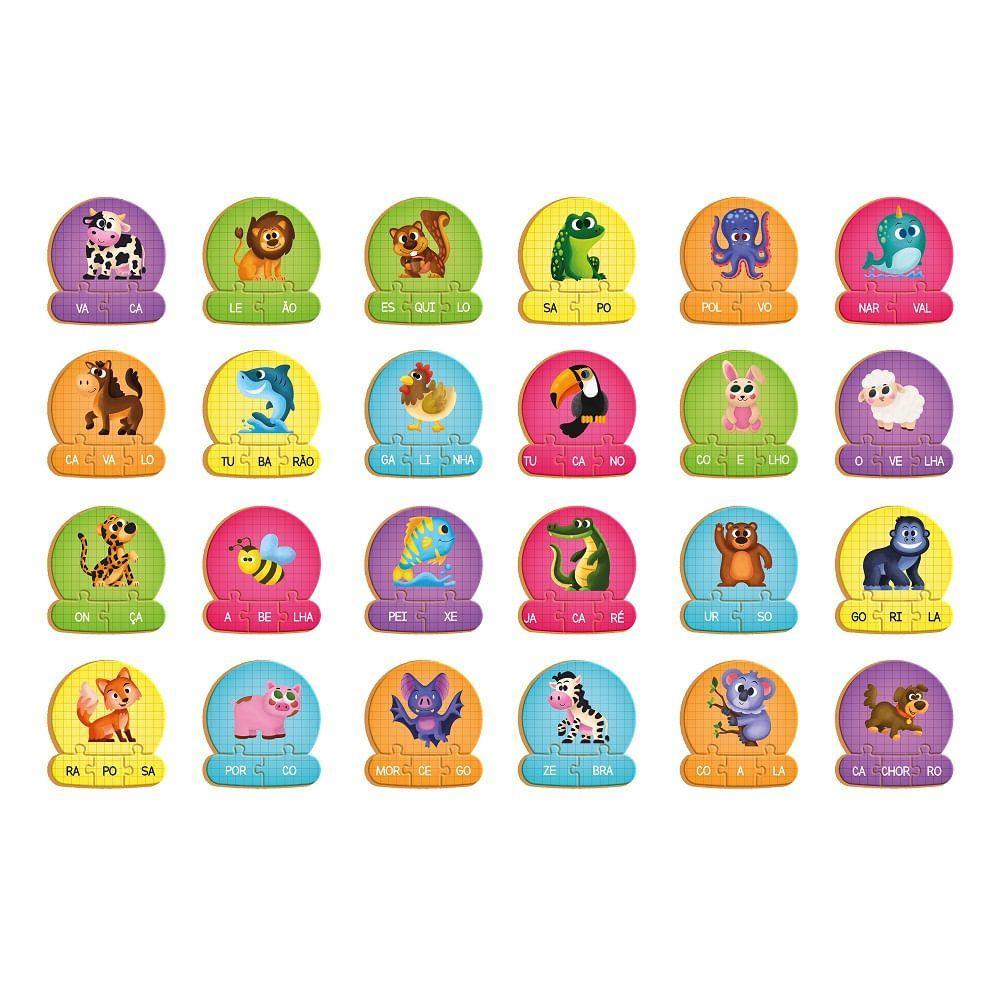 Sílabas Bichos - Brincadeira de Criança - 3