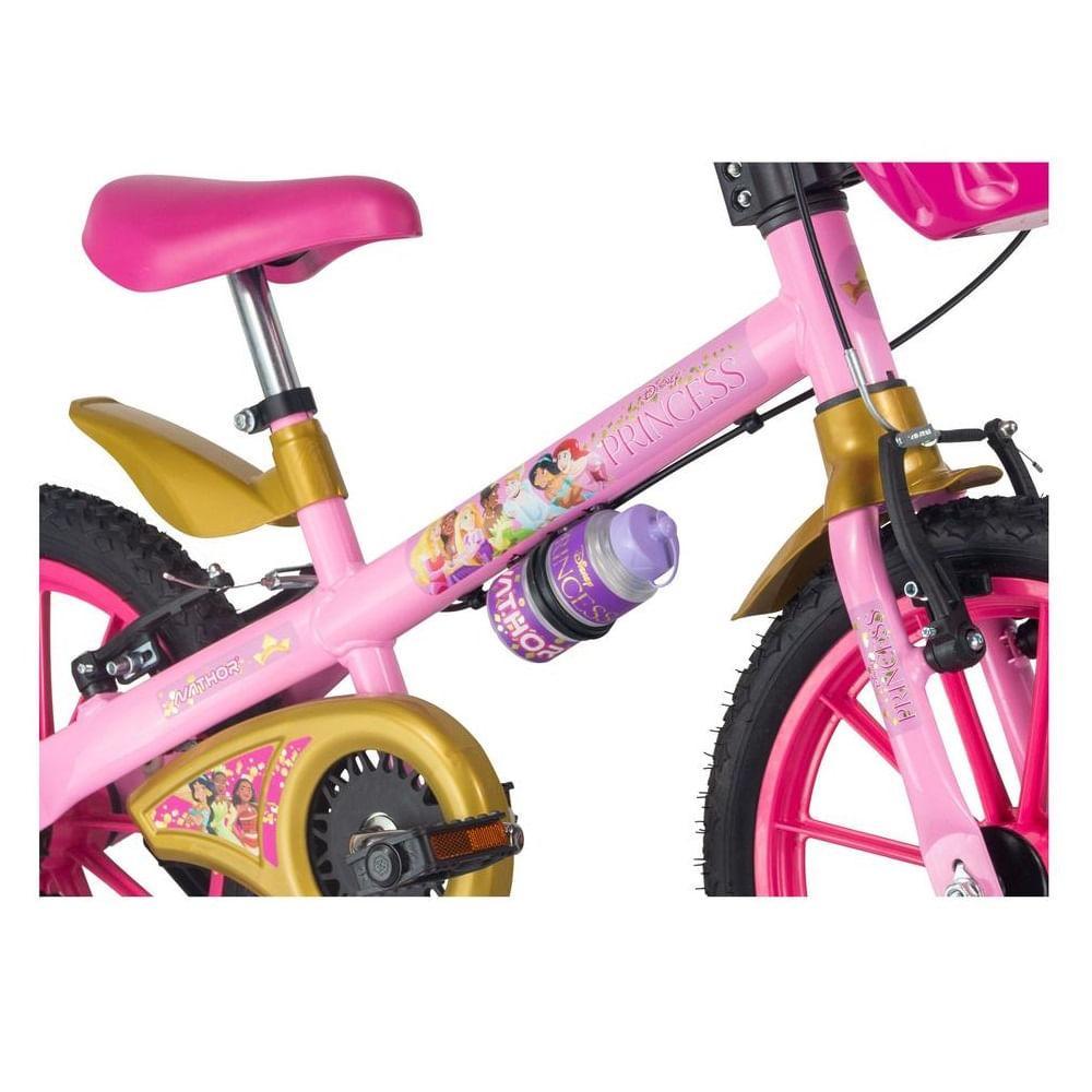 Bicicleta Aro 16 Princesas Disney - Nathor - 4