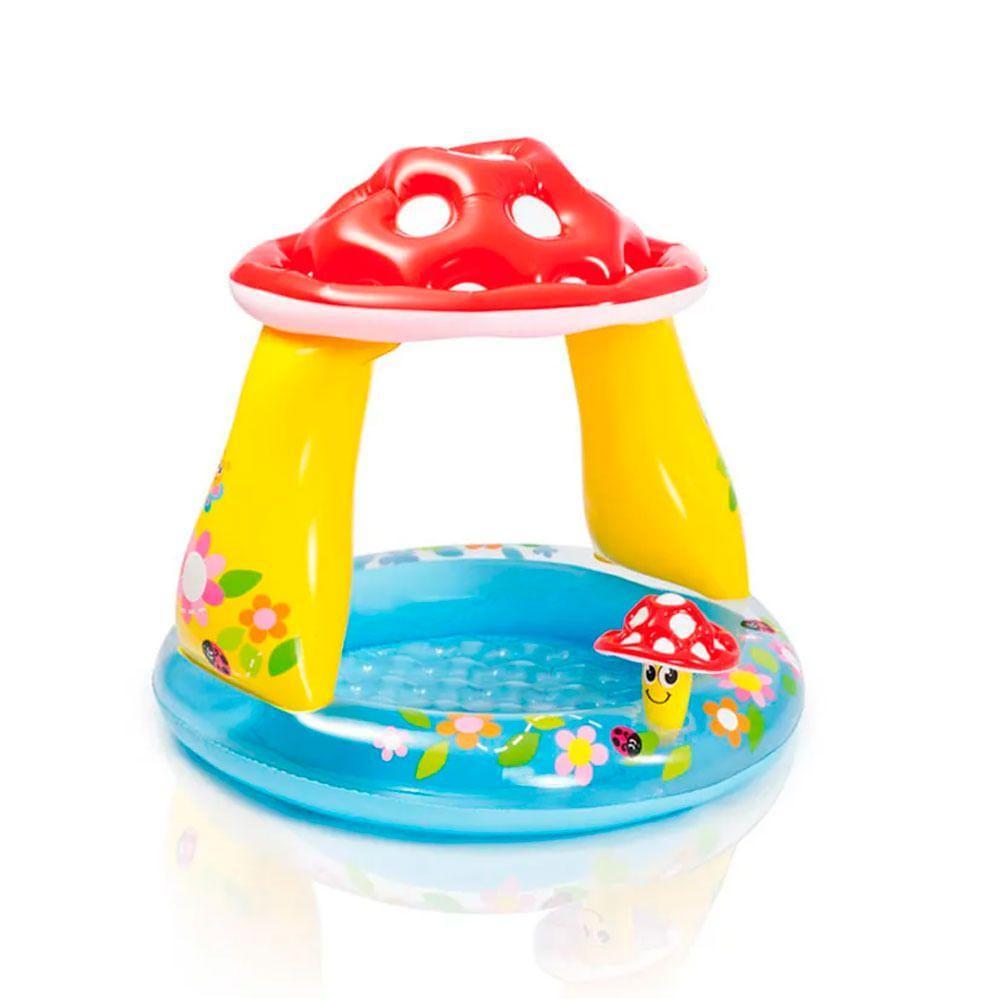 Piscina Cogumelo Divertido 45L com Cobertura - Intex - 1