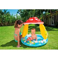 Piscina Cogumelo Divertido 45L com Cobertura - Intex - 7