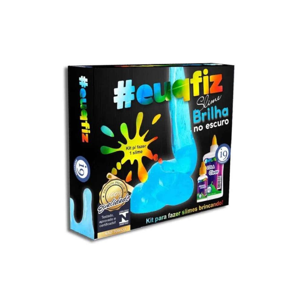 #EuQfiz- Kit Para fazer Slime Brilha No Escuro – I9 Brinquedos - 4