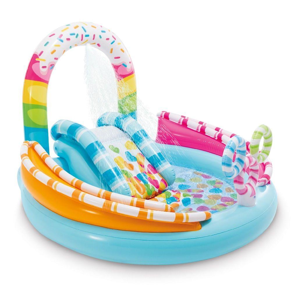 Piscina Inflável Playground Candy 165L - Intex - 5