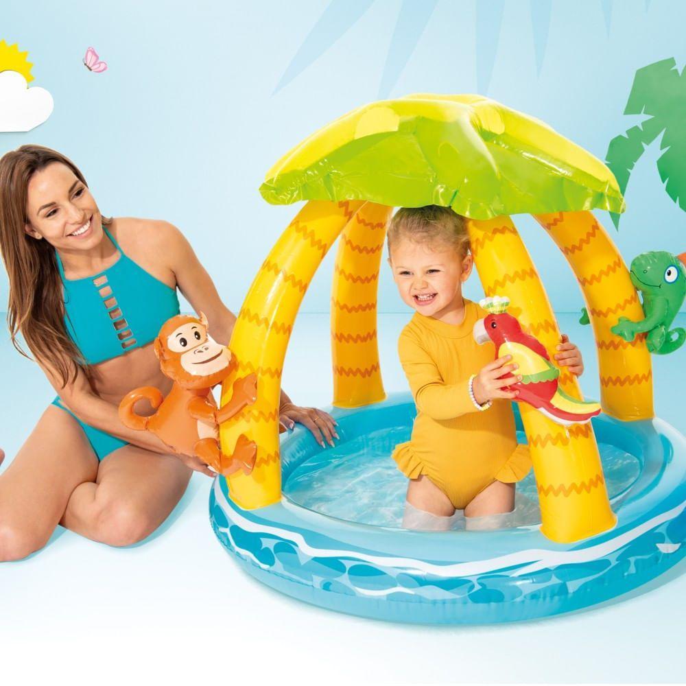 Piscina Inflável Ilha Tropical com Cobertura 45L - Intex - 3