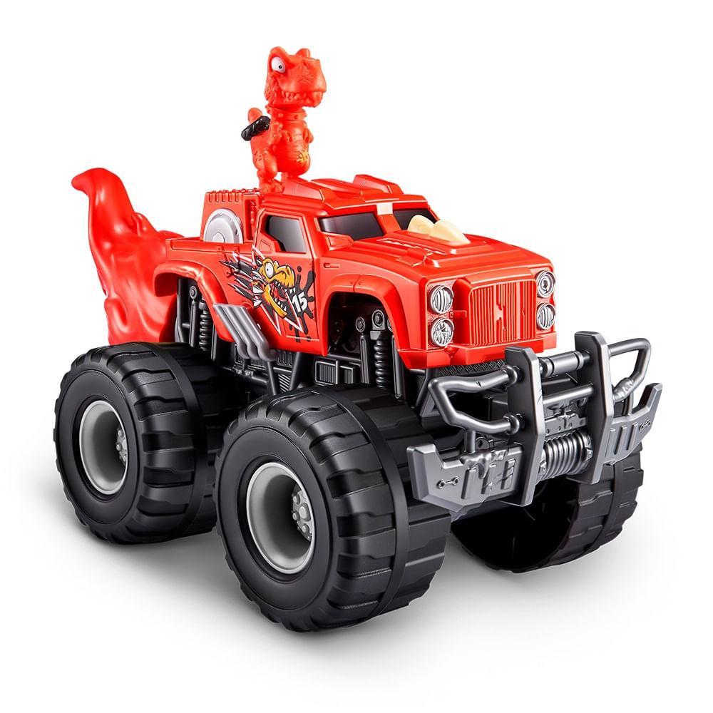 Smashers Monster Truck Vermelho Série 1 - Fun Divirta-se - 2