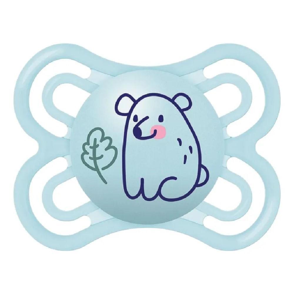 Chupeta Unitária Perfect 0 a 6 Meses Azul - Mam Baby - 3