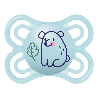 Chupeta Unitária Perfect 0 a 6 Meses Azul - Mam Baby