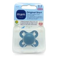 Chupeta Start 0 a 2 Meses Azul - MAM Baby - 2